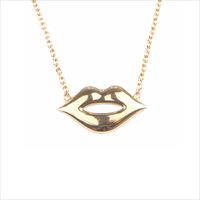 Goudkleurig ATLITW STUDIO Kettingen SOUVENIR NECKLACE LIPS Goudkleurig ATLITW STUDIO Kettingen SOUVENIR NECKLACE LIPS - medium
