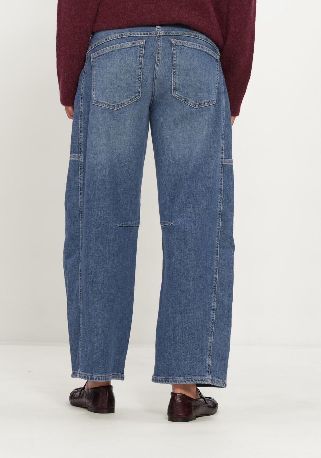Blauwe MAC Straight leg jeans 0333L AUTH. COMFORT VINTAGE DENIM OHIO BARREL FIT - large