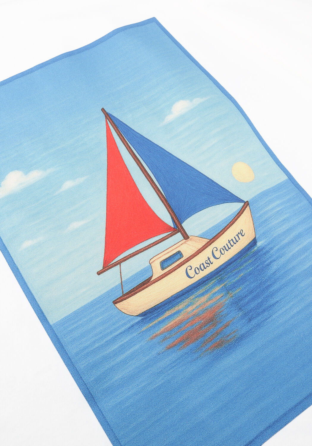 Witte POCKIES T-shirt SAILING TEE - large