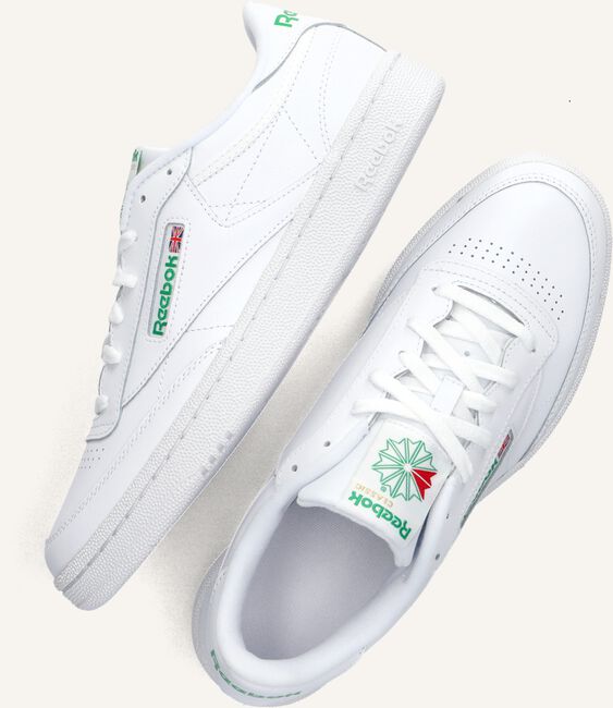 Witte REEBOK Lage sneakers CLUB C 85 MEN Witte REEBOK Lage sneakers CLUB C 85 MEN - large