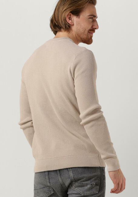 Beige BUTCHER OF BLUE Trui SQUARE CREW - large