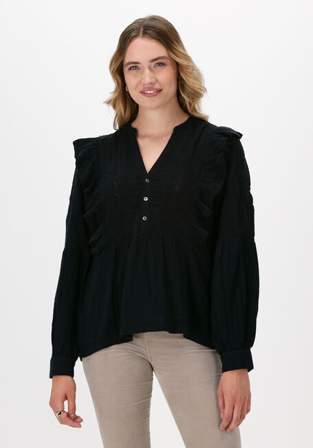 Zwarte SISSEL EDELBO Blouses ANNIE ORGANIC COTTON SHIRT - large