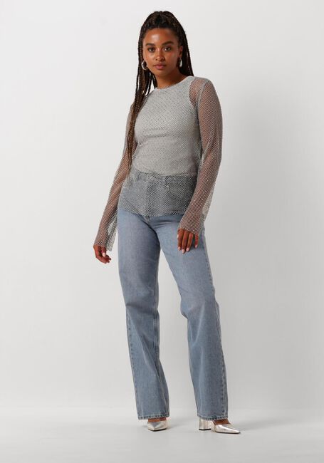 Zilveren NEO NOIR Top AIMEE STONE BLOUSE - large