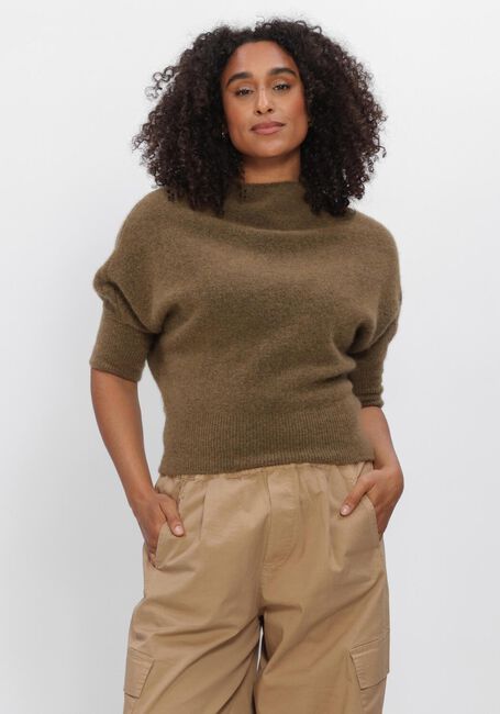 Khaki BY-BAR Trui KYOTO PULLOVER - large