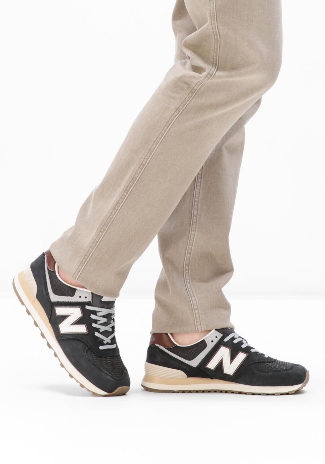 Zwarte NEW BALANCE Lage sneakers 574 M - large