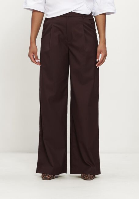 Bruine GESTUZ Pantalon GZPAULA MW WIDE PANTS - large