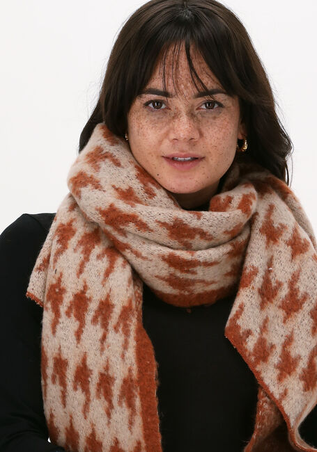 Bruine YEHWANG Sjaal WINTER WONDER - large