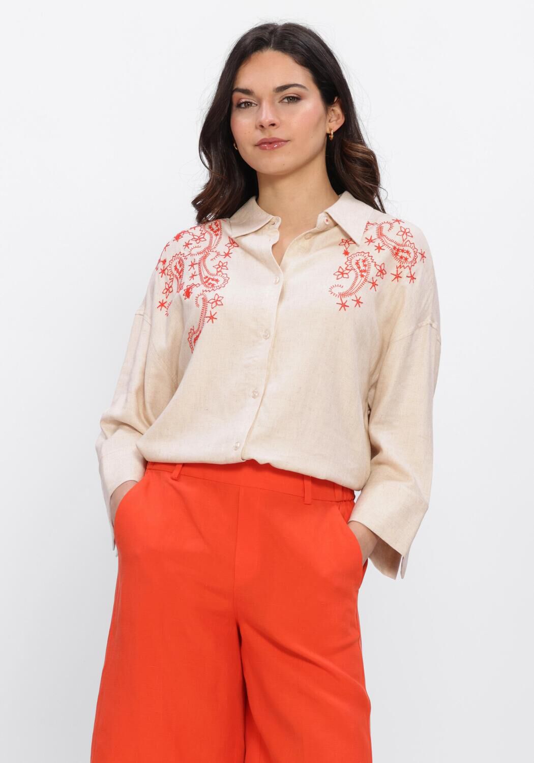 Beige MOS MOSH Tops & T-shirts MMAUDRI COLEEN SHIRT - large