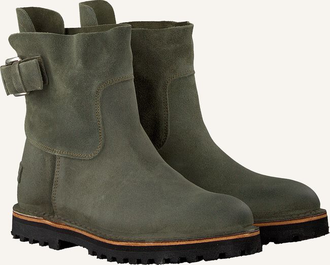 Groene SHABBIES Enkellaarsjes 181020134 Groene SHABBIES Enkellaarsjes 181020134 - large