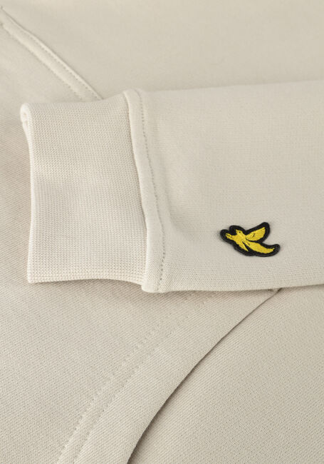 Beige LYLE & SCOTT Truien/vesten SCRIPT EMBROIDERED HOODIE - large