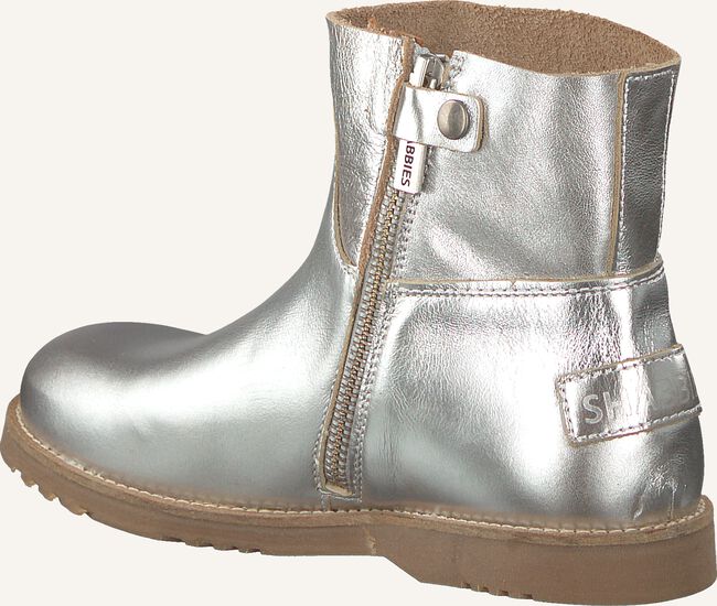 Zilveren SHABBIES Enkellaarsjes SHK0028 Zilveren SHABBIES Enkellaarsjes SHK0028 - large