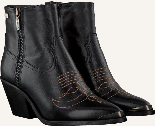 Zwarte NOTRE-V Cowboylaarzen AI397 Zwarte NOTRE-V Cowboylaarzen AI397 - large