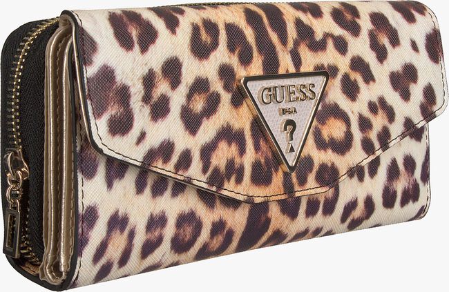 Beige GUESS Portemonnee MADDY SLG - large