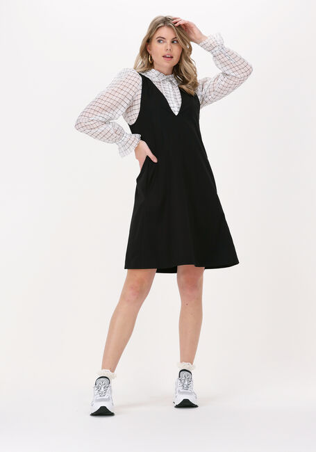 Zwarte LEVETE ROOM Mini jurk PENG 5 DRESS - large