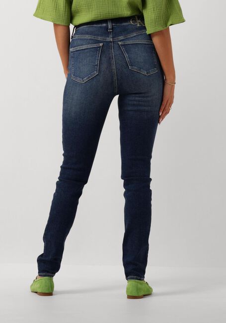 Donkerblauwe CALVIN KLEIN Skinny jeans HIGH RISE SKINNY - large