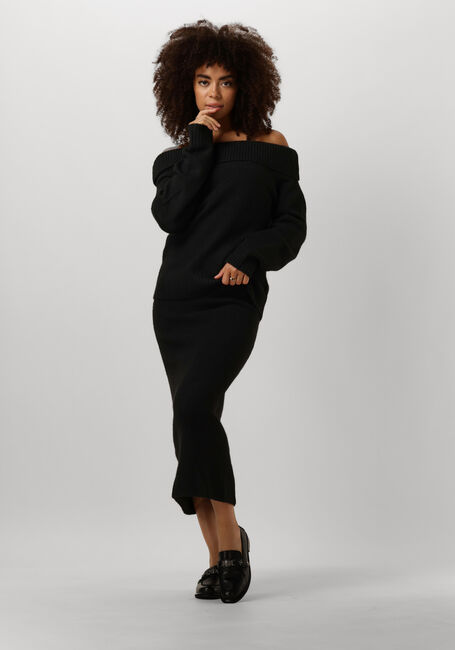 Zwarte NEO NOIR Trui JANE KNIT BLOUSE - large