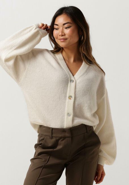 Ecru MSCH COPENHAGEN Vest MSCHPETRINELLE HOPE CARDIGAN - large