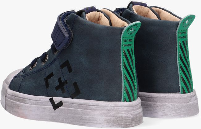 Blauwe SHOESME Hoge sneaker SH21W024 - large