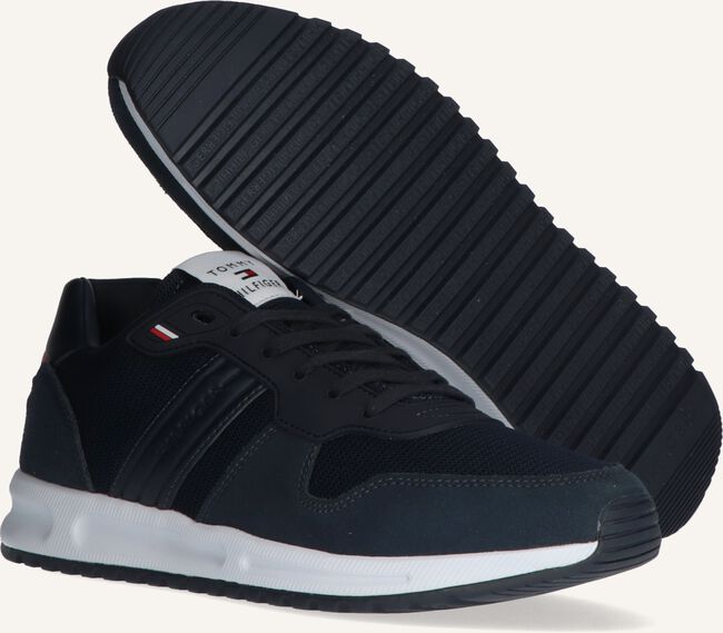 Blauwe TOMMY HILFIGER Lage sneakers MODERN CORPORATE MIX RUNNER Blauwe TOMMY HILFIGER Lage sneakers MODERN CORPORATE MIX RUNNER - large