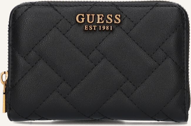 Zwarte GUESS Portemonnee GRACELYNN SLG MEDIUM ZIP AROUND Zwarte GUESS Portemonnee GRACELYNN SLG MEDIUM ZIP AROUND - large