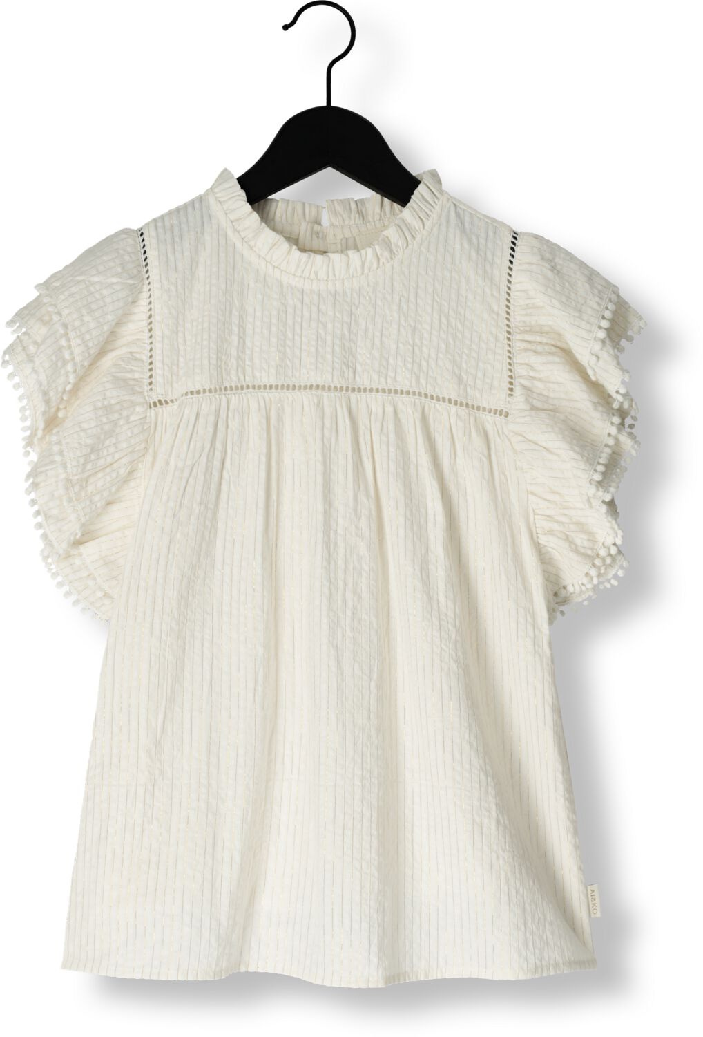 AI&KO Meisjes Tops & T-shirts Ylenia Lurex Co 523 G Ecru