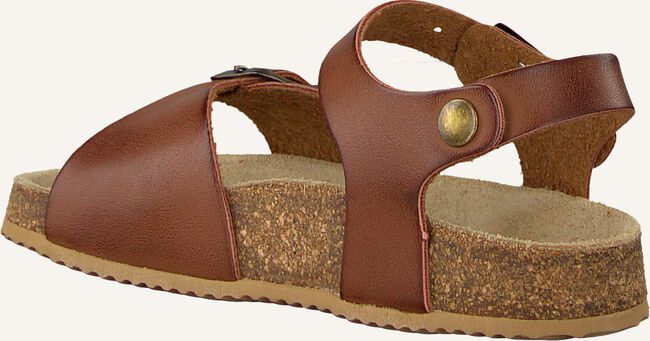 Cognac DEVELAB Platte sandalen 48003 Cognac DEVELAB Platte sandalen 48003 - large