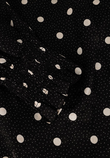 Zwarte NEO NOIR Midi jurk EVA RETRO DOT DRESS Zwarte NEO NOIR Midi jurk EVA RETRO DOT DRESS - large