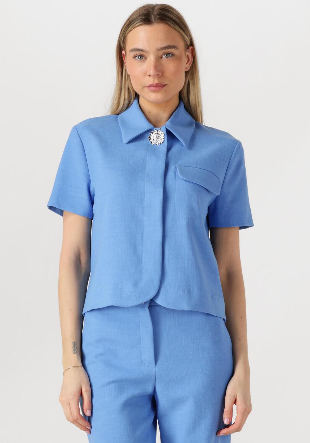 CAROLINE BISS Dames Blouses 1617 Blauw