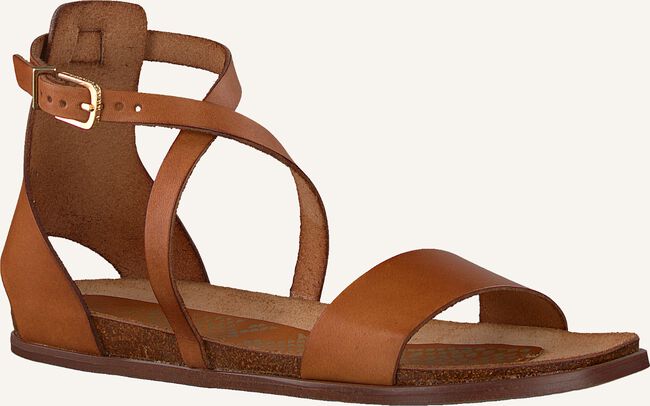 Cognac FRED DE LA BRETONIERE Platte sandalen 170010108 FRS0656 Cognac FRED DE LA BRETONIERE Platte sandalen 170010108 FRS0656 - large