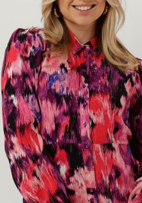 Multi Y.A.S. Maxi jurk YASLULU LS LONG SHIRT DRESS S. - large