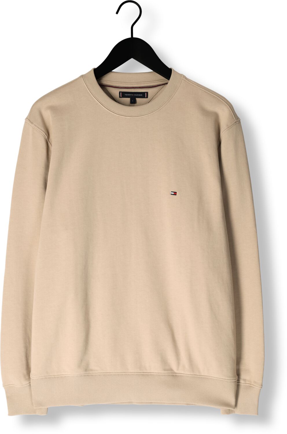 TOMMY HILFIGER Heren Truien & Vesten Essential Terry Crewneck Khaki