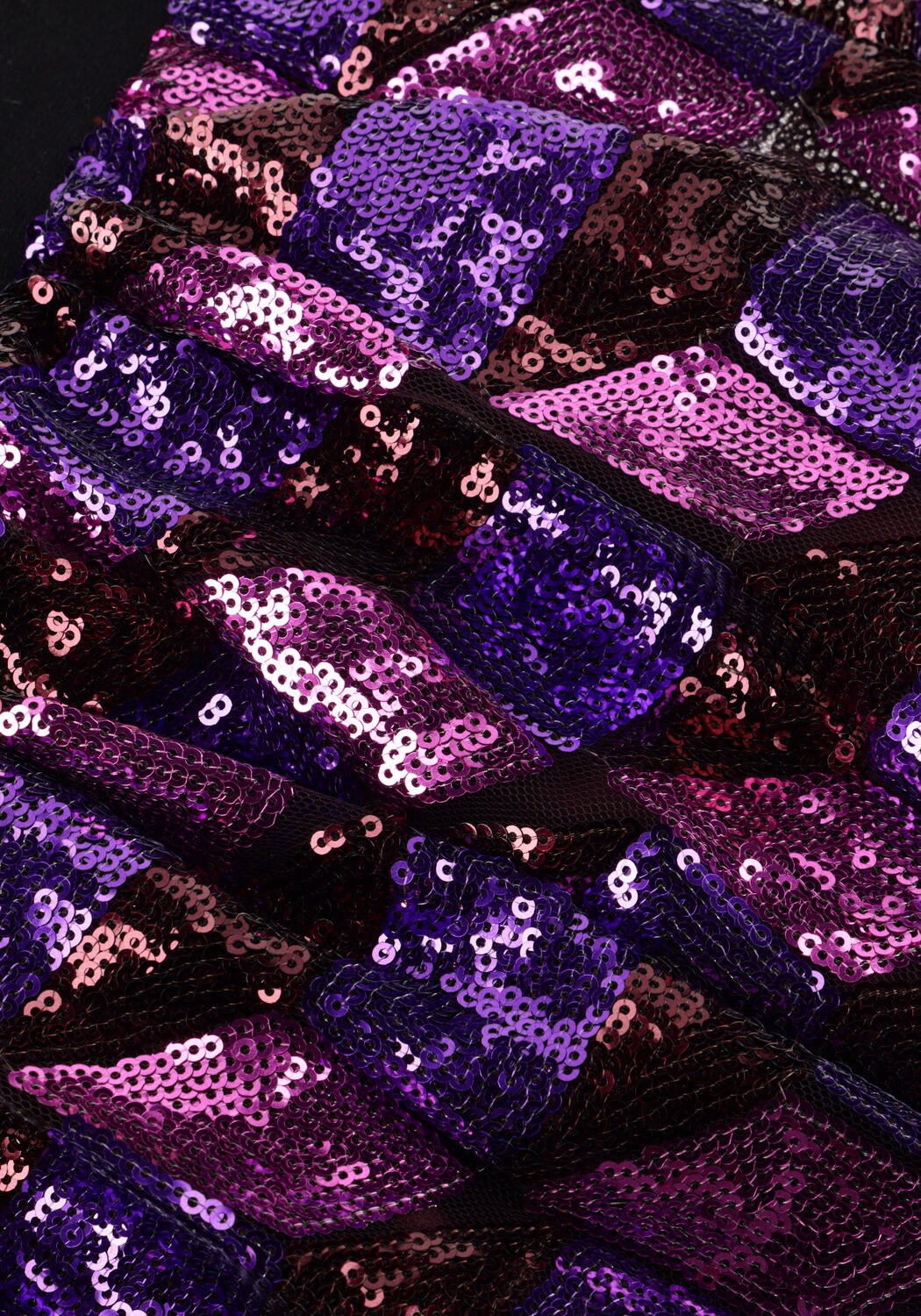 Multi DAILY BRAT Minirok SHIMMERING BLOCK SKIRT - large