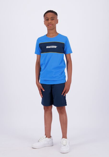Blauwe RAIZZED T-shirt SCOTTVILLE - large
