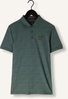 Groene PME LEGEND Polo SHORT SLEEVE POLO JACQUARD JERSEY Groene PME LEGEND Polo SHORT SLEEVE POLO JACQUARD JERSEY - medium