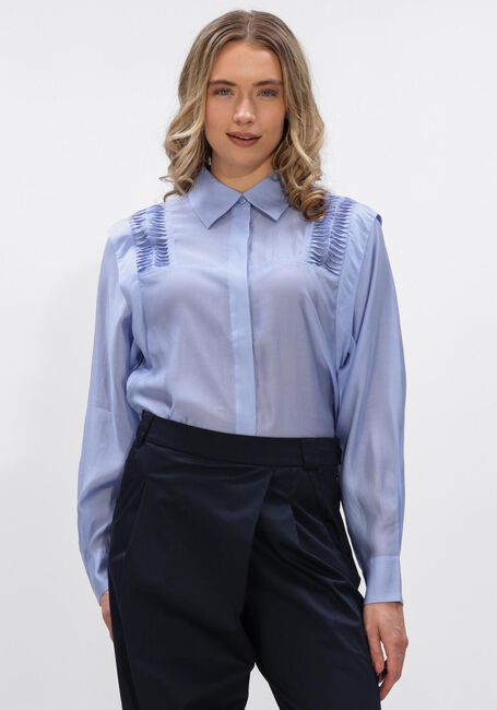 Lichtblauwe COPENHAGEN MUSE Blouses CMMOLLY-SHIRT - large