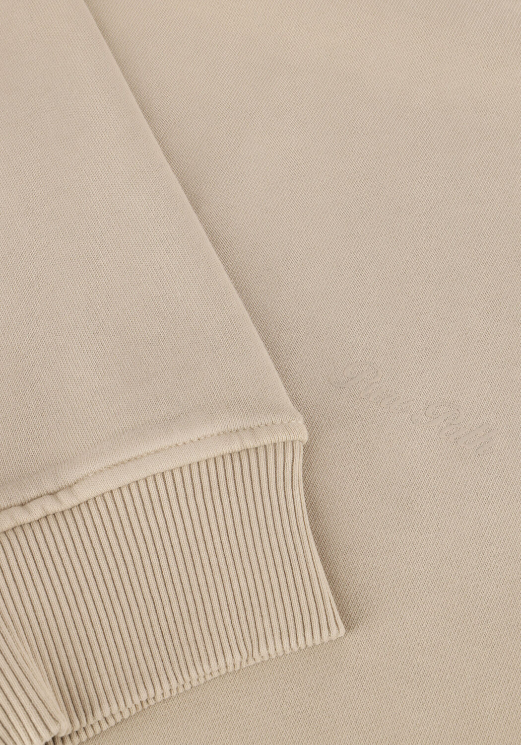 Beige PURE PATH Sweater LOOSE FIT CREWNECK LS SWEATERS - large