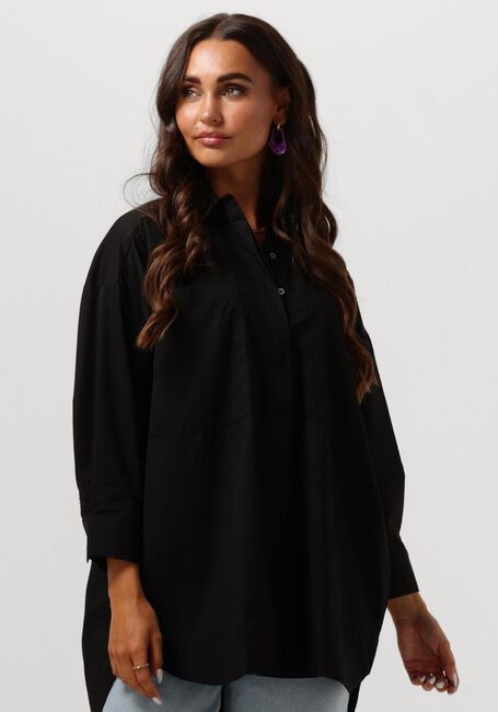 Zwarte CO'COUTURE Blouses COTTON CRISP POCKET SHIRT - large