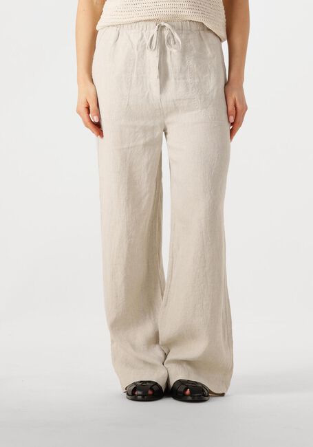 Beige BY-BAR Pantalon BASIL LINNEN PANT - large