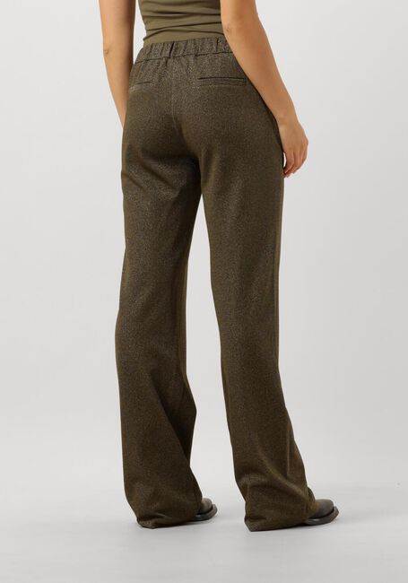 Olijf NUKUS Wijde broek BRITT PANTS LUREX - large