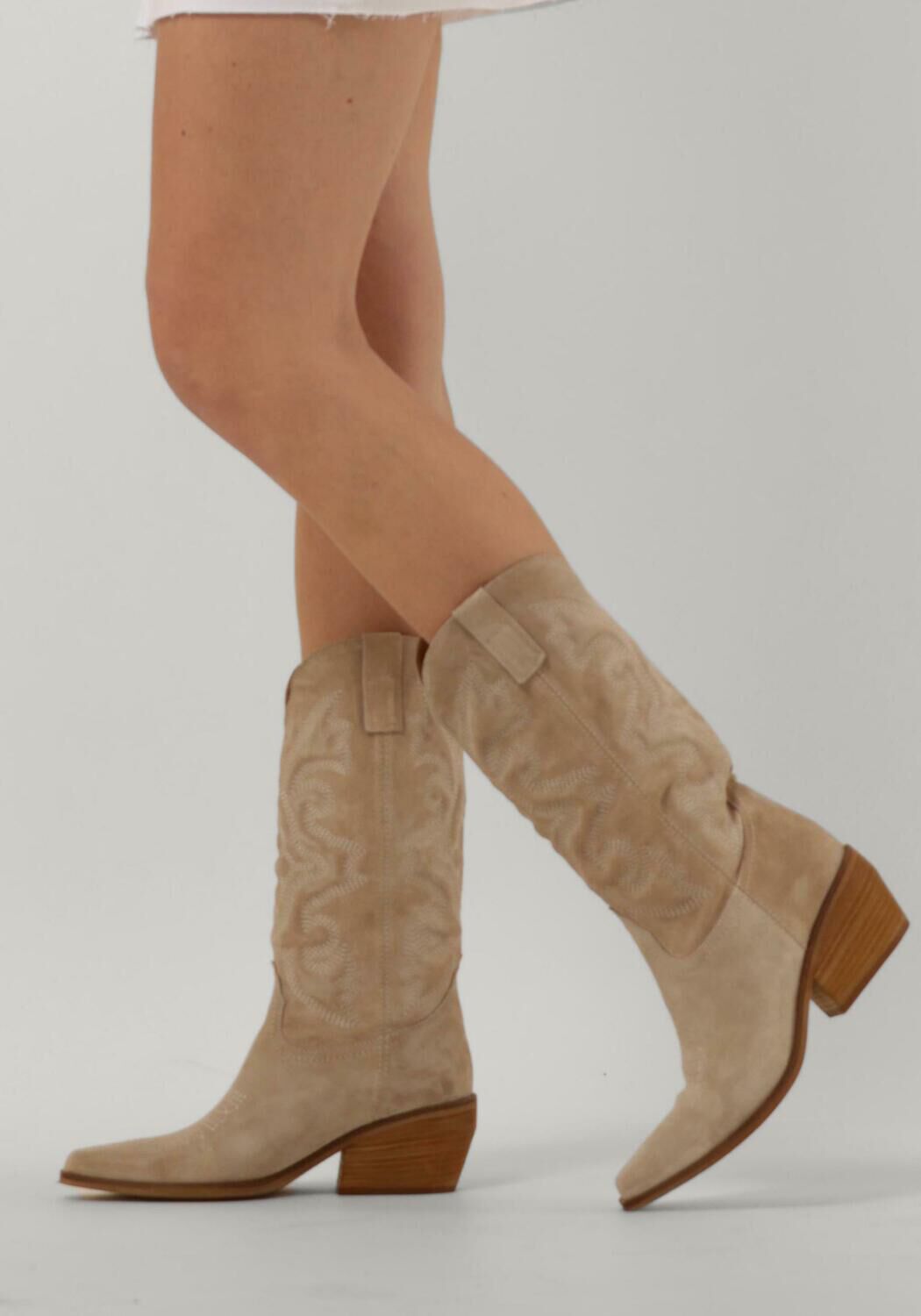 beige notre v cowboylaarzen al330