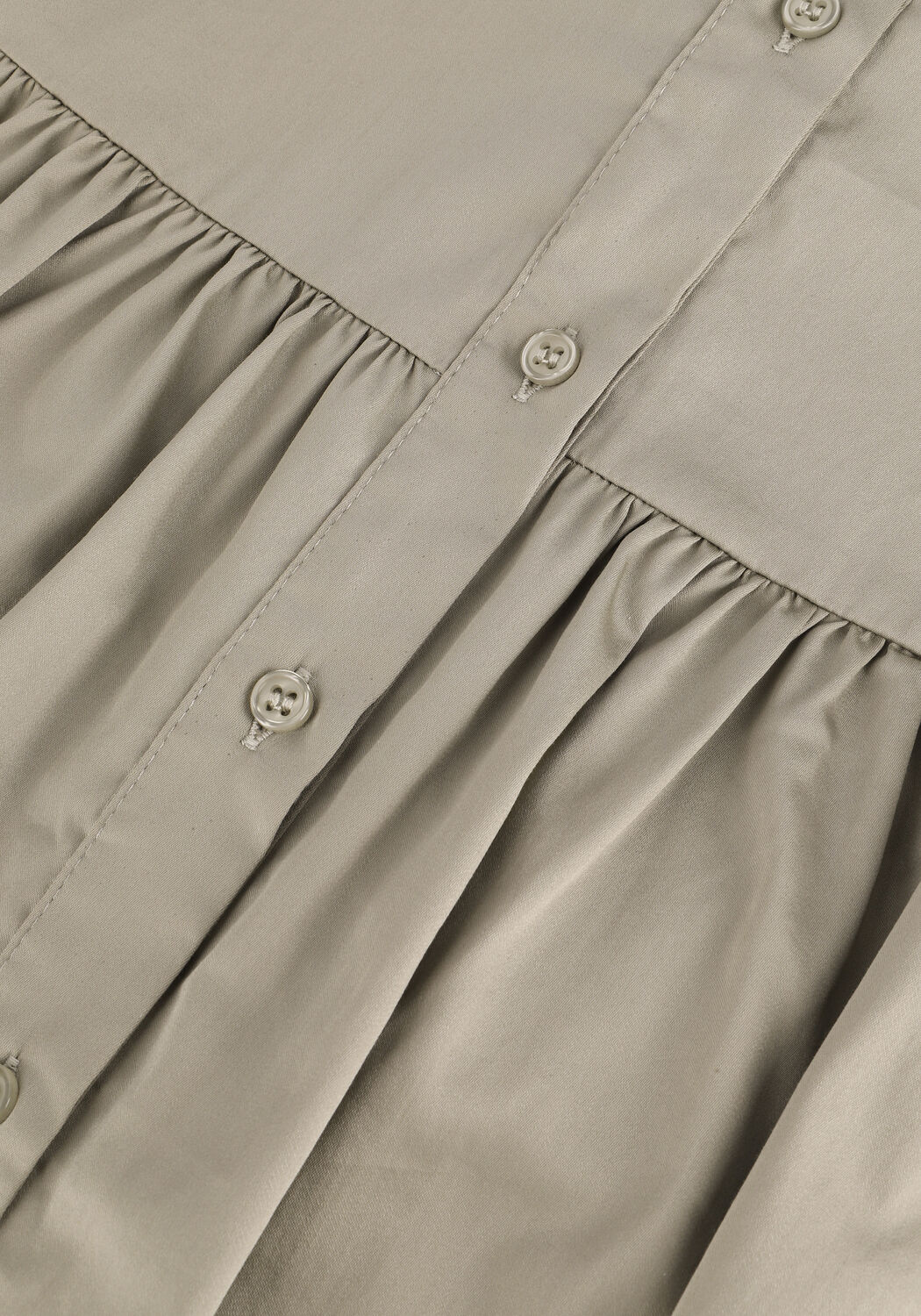 Groene LEVETE ROOM Blouses ISLA SOLID 51 TOP - large