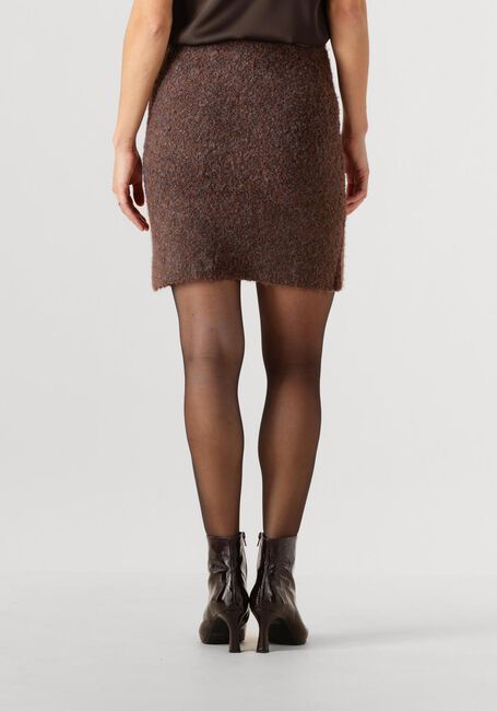 Bruine Y.A.S. Minirok YASPLYRA HW KNIT SKIRT - large