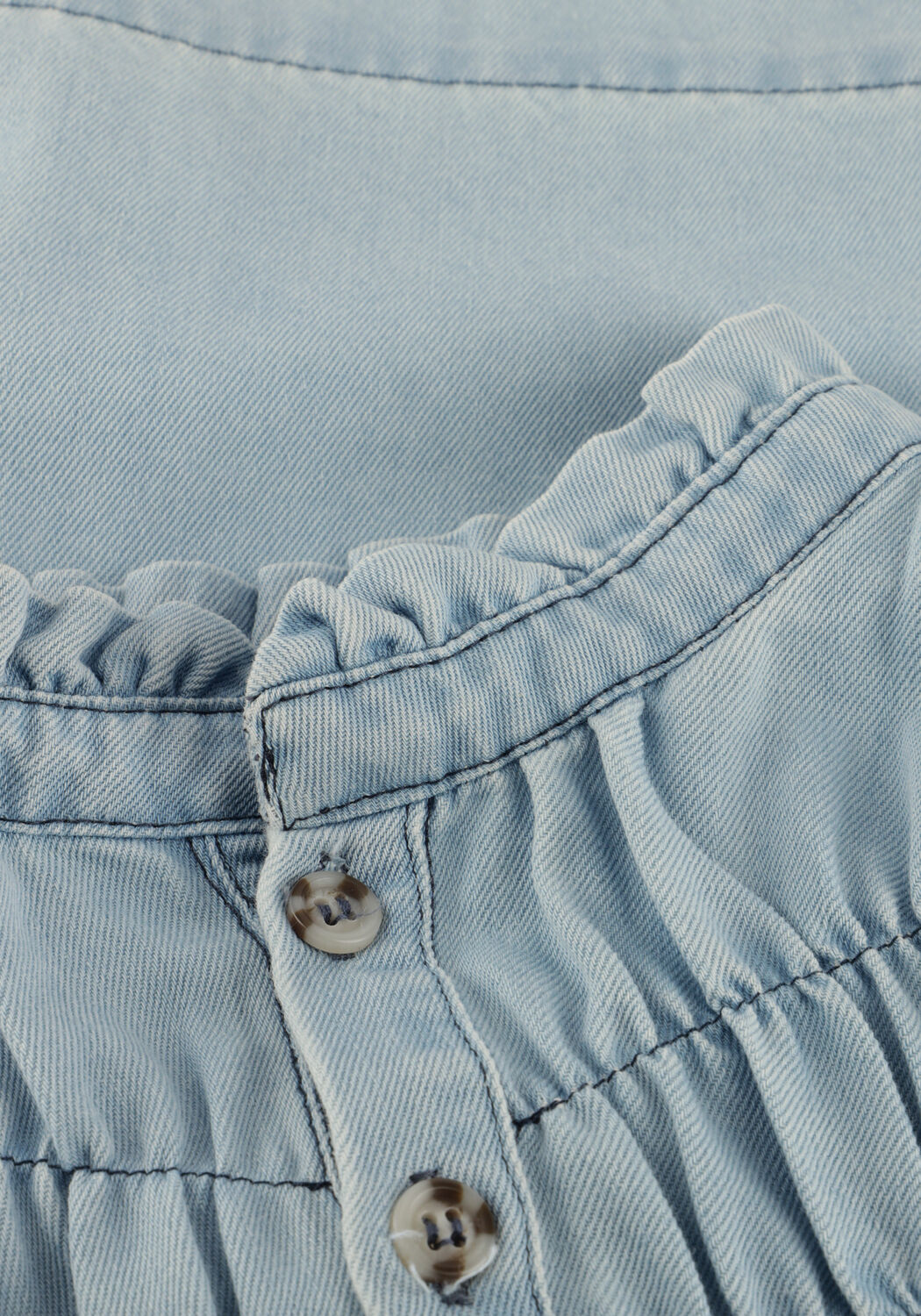 Lichtblauwe BAJE STUDIO Blouses ROBIN - large