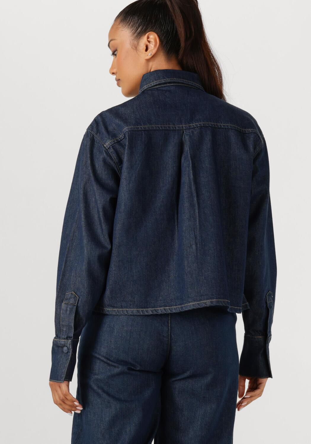 IBANA Dames Blouses Brisa Blouse Donkerblauw