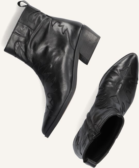 Zwarte NOTRE-V Enkellaarsjes 18060 Zwarte NOTRE-V Enkellaarsjes 18060 - large