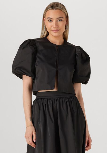 Zwarte ROUGE EDIT Top ROUDETTA 2/4 SHORT BLAZER - large