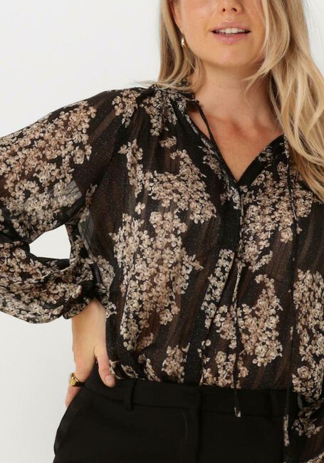 Zwarte NEO NOIR Blouses Dido ELDERFLOWER BLOUSE - large