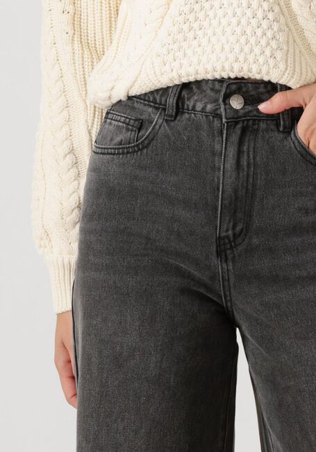 Antraciet ROUGE EDIT Wide jeans ROUMORA HW WF F/L RELAXED JEANS - large