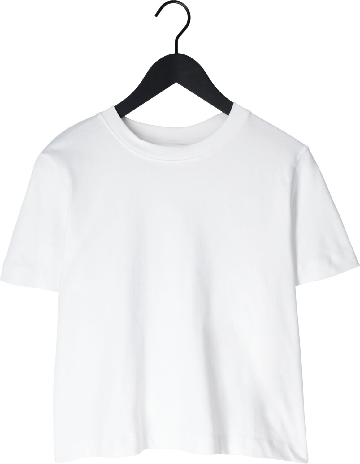 SELECTED FEMME Dames Tops & T-shirts Slfessential Ss Boxy Tee Wit