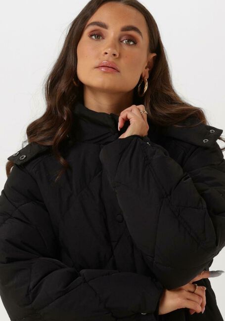Zwarte OBJECT Gewatteerde jas JALLY DOWN COAT 123 - large